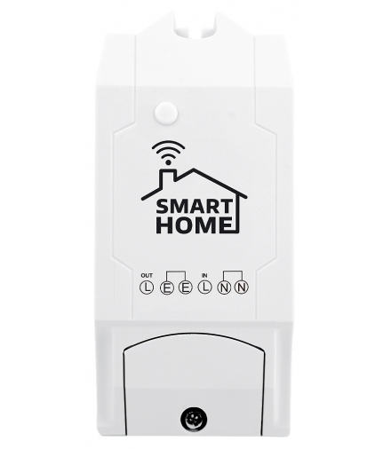 STEROWNIK WiFi ''EL HOME'' WS-03H1 z wyjściem na czujnik temperatury i wilgotności, AC 230V/ 10A