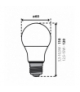 IQ-LEDDIM ściemnialna A60 5,5W-WW (Ciepła) Lampa z diodami LED Kanlux 27282 IQLED