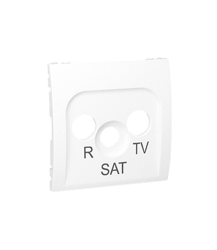 Pokrywa do gniazda antenowego R-TV-SAT biały MASP/11