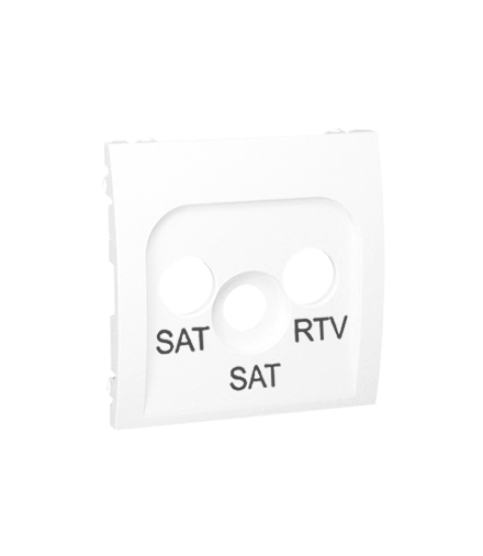 Pokrywa do gniazda antenowego SAT-SAT-RTV biały MAS2P/11