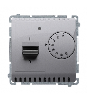 Regulator temperatury z czujnikiem zewnętrznym inox, metalizowany BMRT10Z.02/21