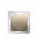Ściemniacz naciskowo-obrotowy złoty mat, metalizowany DS9T.01/44