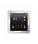 Regulator temperatury z wyświetlaczem (czujnik wewnętrzny) antracyt, metalizowany DTRNW.01/48
