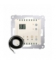 Regulator temperatury z wyświetlaczem z czujnikiem zewnętrzym (sonda) kremowy DTRNSZ.01/41