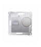 Regulator temperatury z czujnikiem wewnętrznym srebrny mat, metalizowany DRT10W.02/43