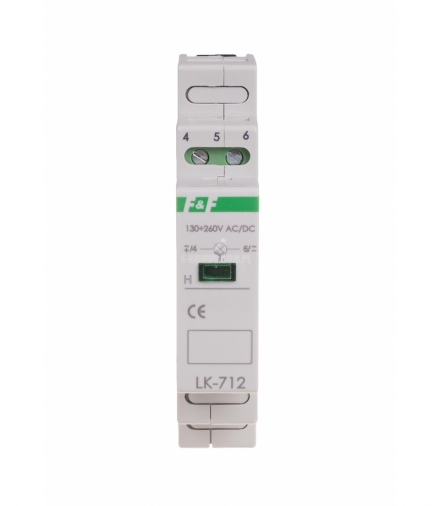 Lampka sygnalizacyjna LK-712G 5÷10 V AC/DC