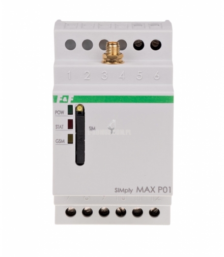 Sterownik GSM - SIMply MAX P01 dwukanałowy