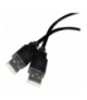 Przewód USB 2.0 wtyk A - wtyk A, 2m EMOS SD7002