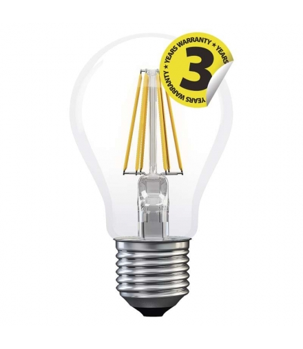 Żarówka LED Filament A60 6,7W E27 ciepła biel EMOS Lighting Z74260