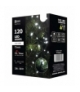 Lampki choinkowe Classic 120 LED 12m zimna biel, zielony przewód, IP44, timer EMOS Lighting D4AC03