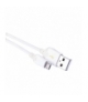Przewód USB 2.0 wtyk A - wtyk micro B, Quick Charge,1m biały EMOS SM7004W