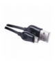 Przewód USB 2.0 wtyk A -wtyk micro B, Quick Charge,1m czarny EMOS SM7004B