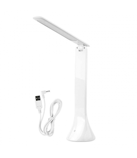 Lampa biurkowa LED biała zasilana z USB EMOS Z7591W