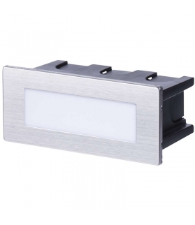 Orientacyjna oprawa LED, do wbudowania,prostokąt 1,5W WWIP65 EMOS ZC0108