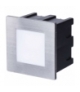 Orientacyjna oprawa LED, do wbudowania, kwadrat 1,5W WW IP65 EMOS ZC0109