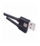 Przewód USB 2.0 wtyk A -wtyk micro B, Quick Charge,1m czarny EMOS SM7005BL