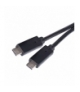 Przewód USB 3.1 wtyk C - wtyk C, 1m czarny EMOS SM7022BL