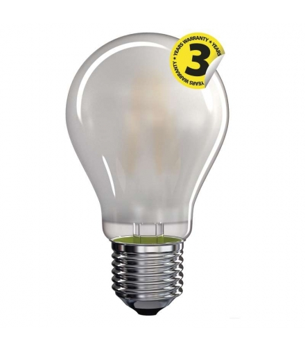 Żarówka LED Filament A60 matowa 6,5W E27 ciepła biel EMOS Z74265