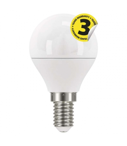 Żarówka LED Classic mini globe 6W E14 ciepła biel EMOS ZQ1220