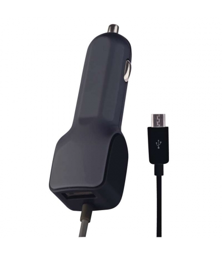 Zasilacz ładowarka samochodowa USB SMART 3,1 A (15,5 W) max kab. EMOS V0217