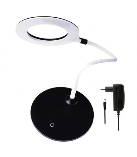 Lampa biurkowa LED BELLA, biało-czarna, CRI>96 EMOS Lighting Z7598