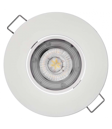 Oczko LED Exclusive 5W ciepła biel, biały EMOS Lighting ZD3121