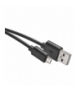 Przewód USB 2.0 wtyk A -wtyk micro B, 0,2m czar Quick Charge EMOS SM7007BL