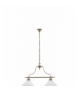 Lampa wisząca Marian E27 2x60W mosiądz ant. Rabalux 2707
