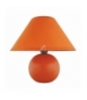Lampka ceramiczna Ariel E14 40W pomarańczowa Rabalux 4904