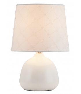 Lampka ceramiczna Ellie E14 40W biała Rabalux 4379