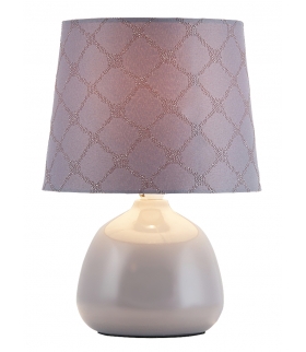 Lampka ceramiczna Ellie E14 40W szary Rabalux 4381