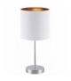 Lampa stołowa Monica E27 1x60W biały złoty chrom Rabalux 2528