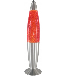 Lampa Glitter mini lawa E14 15W czerwony Rabalux 4116