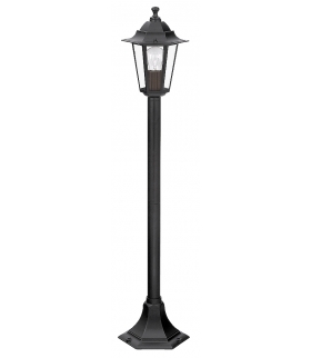 Lampa stojąca Velence E27 1x60W 1m czarna IP43 Rabalux 8210