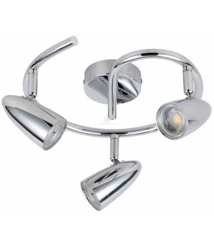 LIBERTY LAMPA SUFITOWA SPIRALA 3X4W LED CHROM Candellux 93-49612