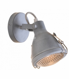 CRODO LAMPA KINKIET 1X40W E14 SZARY Candellux 91-71101