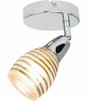 JUBILAT LAMPA KINKIET 1X10W E14 LED CHROM Candellux 91-54050