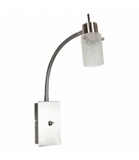 FROZEN LAMPA KINKIET NA WYSIĘGNIU 1X40W G9 NIKIEL MAT Candellux 91-22493