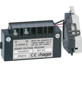 HXA051H Wyzwalacz podnapięciowy zwłoczny x160-x250 24VDC Hager