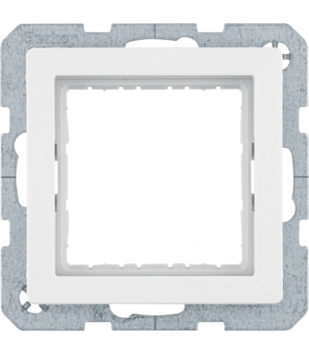 Q.x Zestaw adaptacyjny do modułów systo 45x45mm, biały, aksamit Berker 14406089
