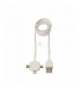 Ładowarka Power USB Cable 3w1 USB, Apple 8-pin, Micro USB, Mini USB iPhone