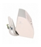 Gniazdo meblowe 2x2P+Z + USB, biało-srebrne Orno OR-GM-9003/W-G