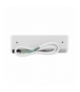 Gniazdo meblowe 2x2P+Z + USB, schuko, biało-srebrne Orno OR-GM-9003/W-G(GS)