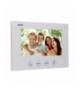 Zestaw wideodomofonowy bezsłuchawkowy, kolor, LCD 7", z szyfratorem, natynkowy, biały, CERES Orno OR-VID-ME-1056/W