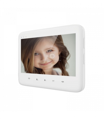 Wideo monitor bezsłuchawkowy, kolorowy, LCD 7", do zestawu DICO, biały Orno OR-VID-VP-1055MV/W