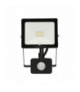 LEDO LED, naświetlacz z czujnikiem ruchu, 10W, 800lm, IP44, 4000K, czarny Orno OR-NL-6079BLR4