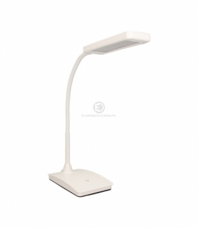 Lampka biurkowa TOPAZ LED, 6W, 22SMD, biała