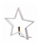 Dekoracje - świecznik gwiazda, na żarówkę E14, biały EMOS ZY2214