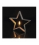 Dekoracje - świecznik gwiazda, na żarówkę E14, szary EMOS ZY2216