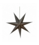 Dekoracje - papierowa gwiazda 75cm na żarówkę E14, szara EMOS ZY2248